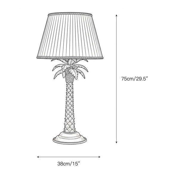 Palm Tree Table Lamp