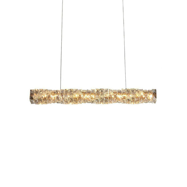 Long Crystal Pendant Lamp