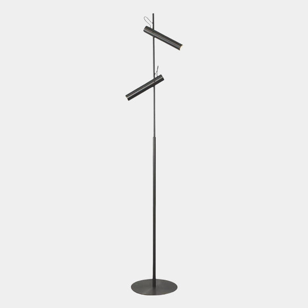 Floor Lamp Minimalist Adjustable Spotlight, Black
