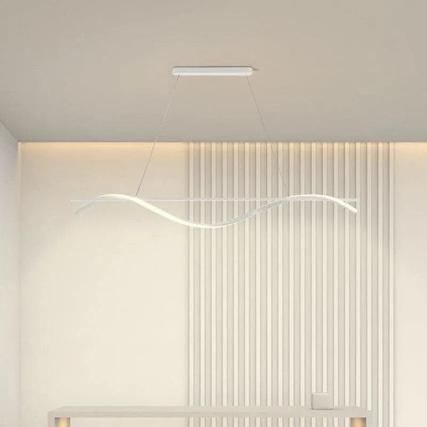 Black Wave Chandelier