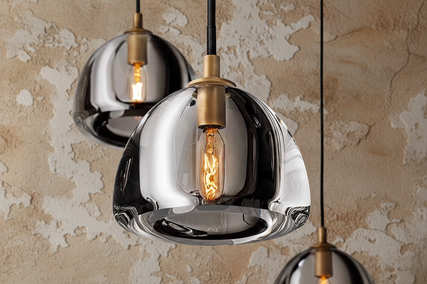 Copper & Glass Pendant | CLH854W