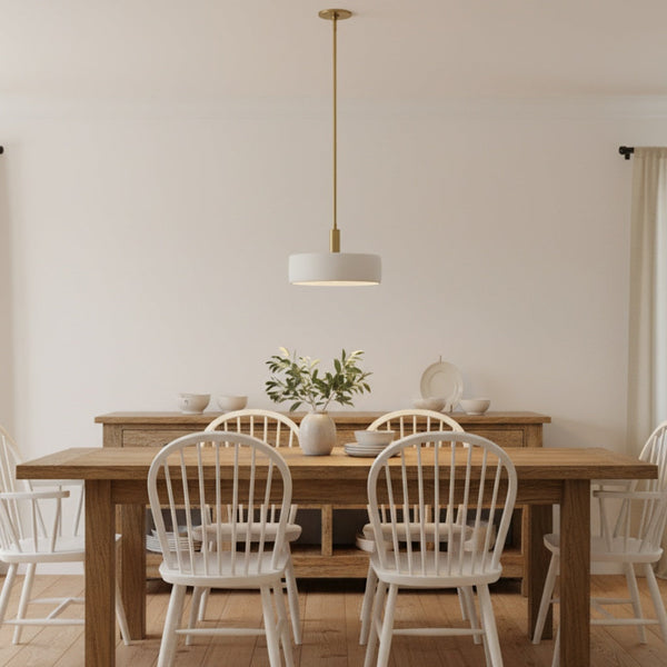 Kiln Single Pendant Lights for Kitchen Porcelain