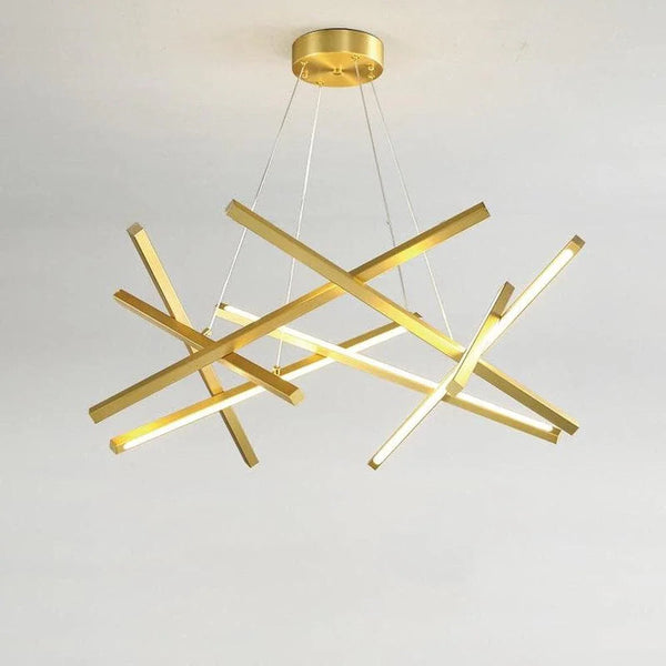 Gold Color Chandelier
