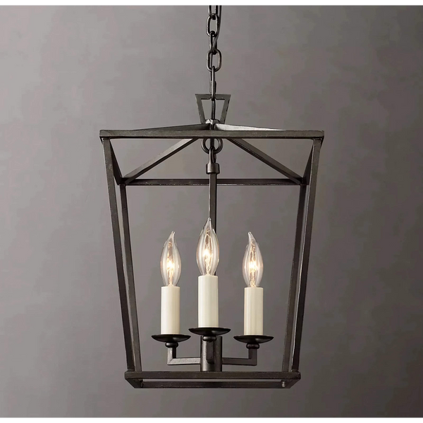 Open-Frame Copper Lantern Pendant | 4-Light | CL85074V