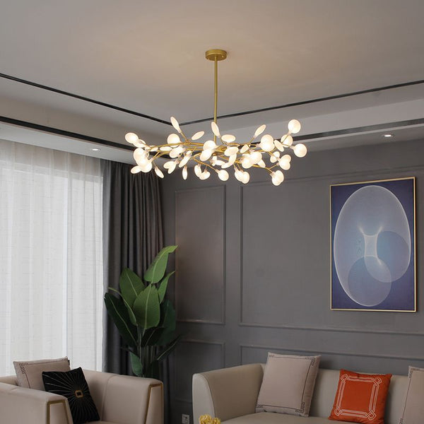 Olivia Unique Branch Firefly Sputnik Art Deco Chandelier