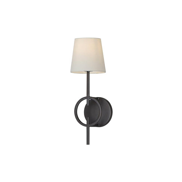 Evtalila Elegance Vintage Black Fabric Wall Lamp