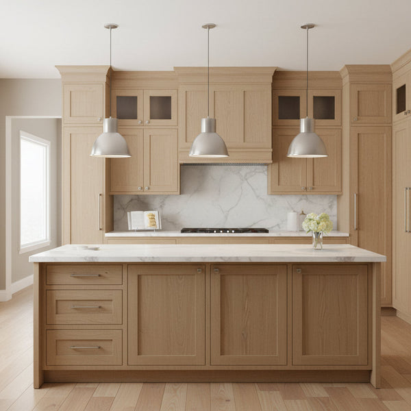 Enara Travertine Beehive Pendant Light