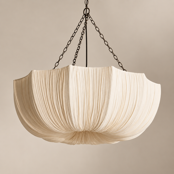 Sabina Pendant | Linen | CLQC029