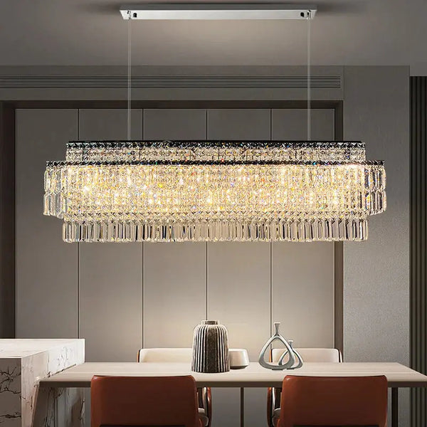 Luxury Linear Krsystal Chandelier
