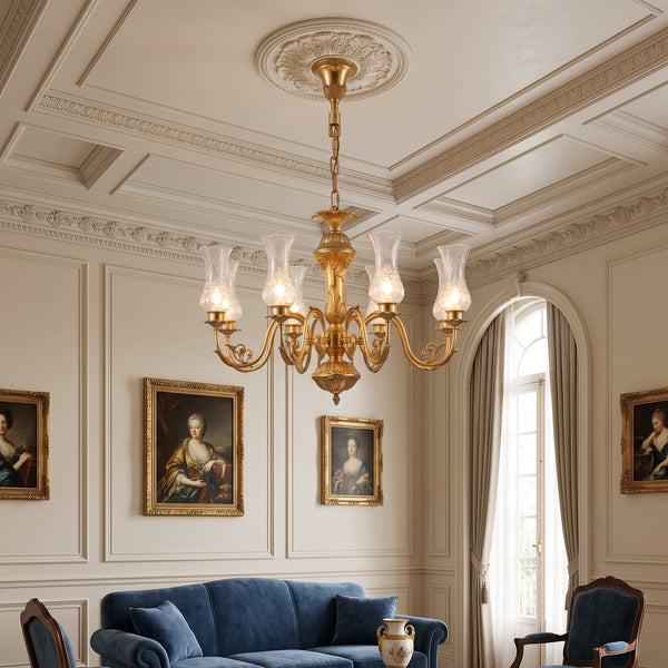 Vardenleigh Palm Chandelier