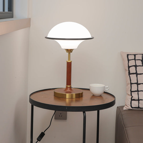 Solstic Wood Mid-Century Table Lamp