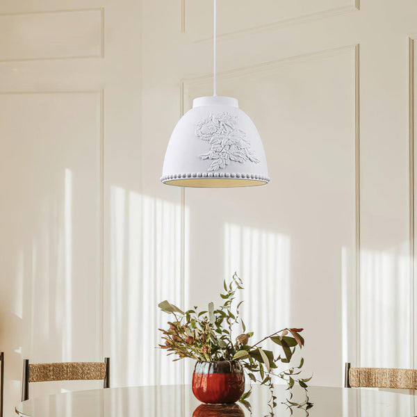 Floral Embossed Flora Pendant Lamp