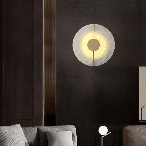 Waegnuvyo Alabaster Wall Lamp