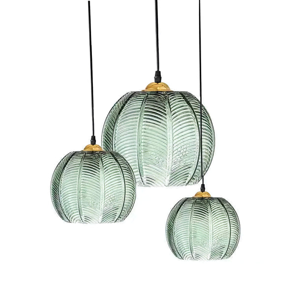 Green Modern Glass Balls Pendant Lighting | CLND052