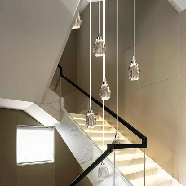 Sensa Crystal Stairwell Lighting