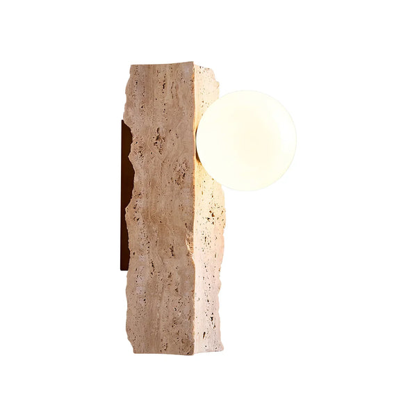 Travertine Daith Irregulate Wall Lamp