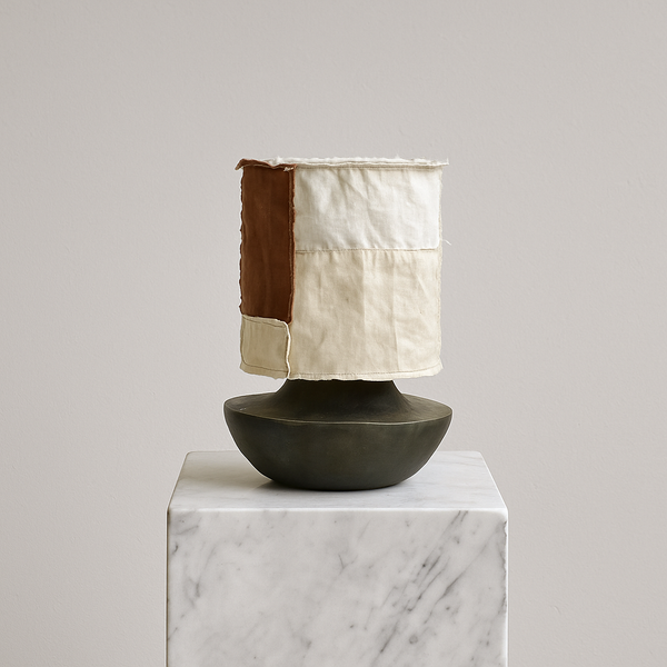 Ceramic & Silk Table Lamp | CLHJAA01SW