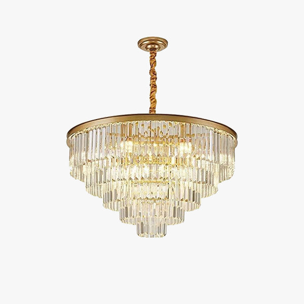 Kristy Modern LED Decorative Luxury Pendant Light Crystal Ring Bedroom Living Room