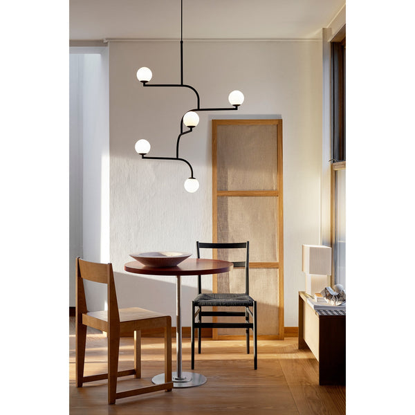 Zelireth Brass Glass Chandelier