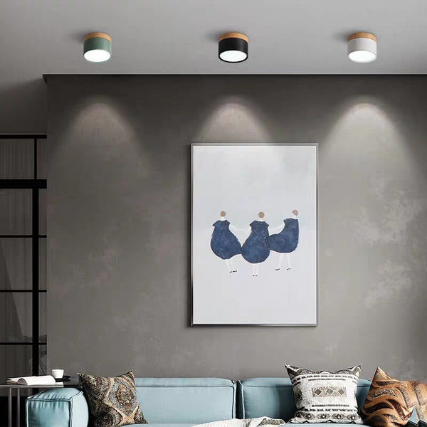 Jojo Cylindrical Flush Mount Ceiling Light