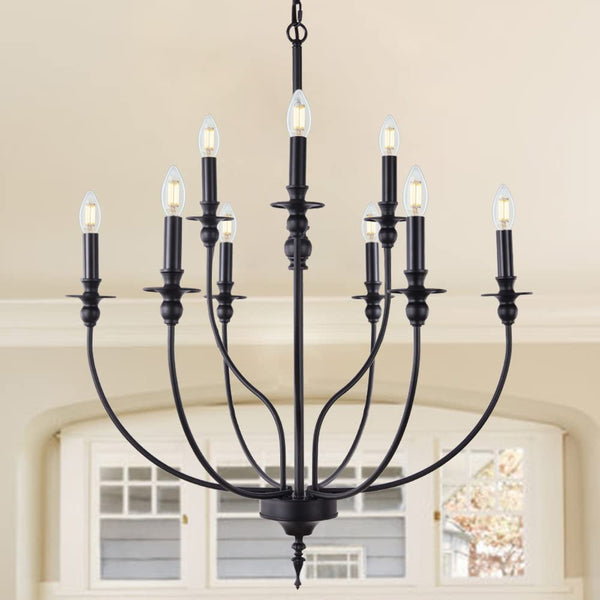 Silva Modern LED Chandelier Bedroom Living Room