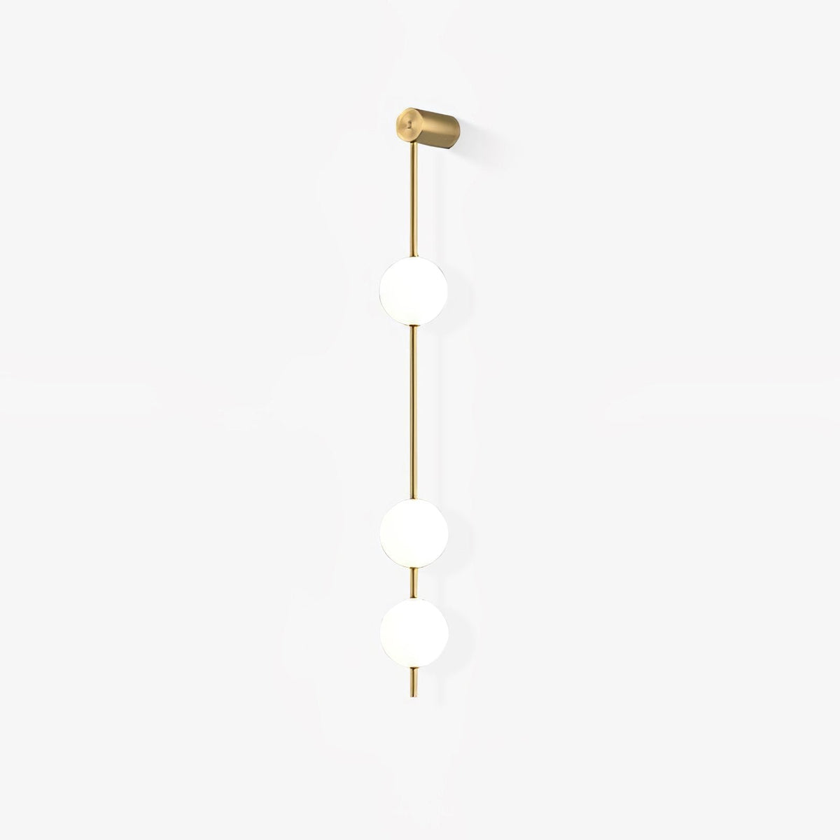 Soloiella Wall Lamp Vertical Balls Brass