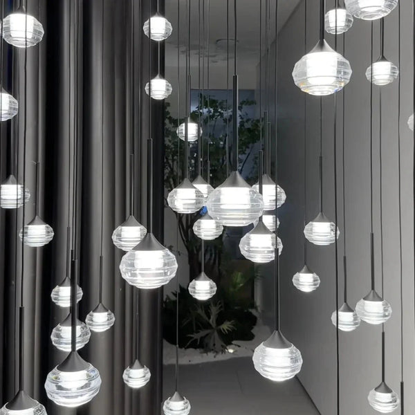 Kely Drop Stairwell Pendant Light