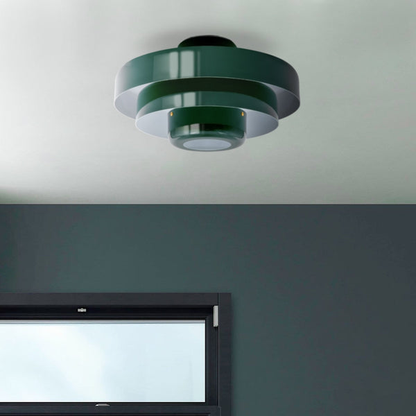 Mid-Century Iron Ceiling Lights