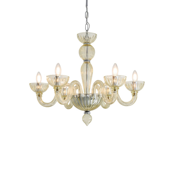 Champagne Ares Murano Glass Chandelier