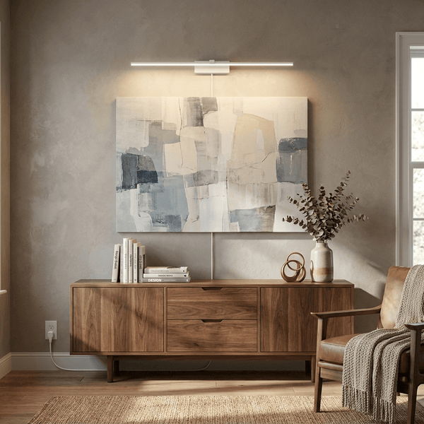 Rivoaria Linear Mirror Plug-in Wall Light