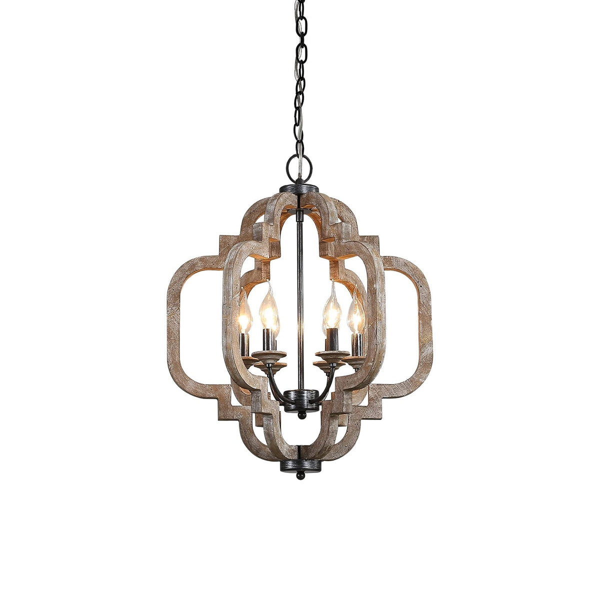 Polar Postmodern Luxury Wooden Pendant Lamp