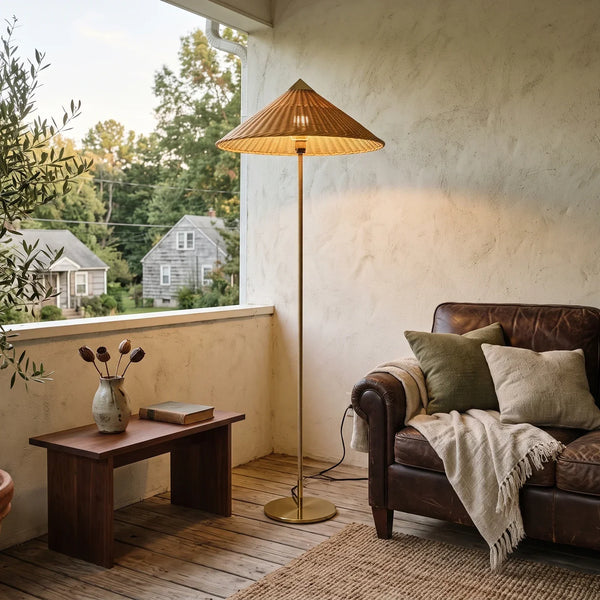 Marlowe Conical Shade Floor Lamp