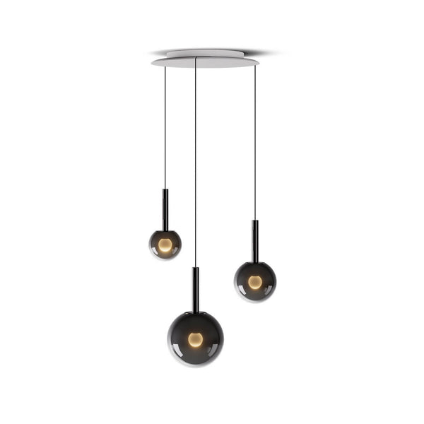Vetheel Traditional Cloud Glass Pendant Lamp
