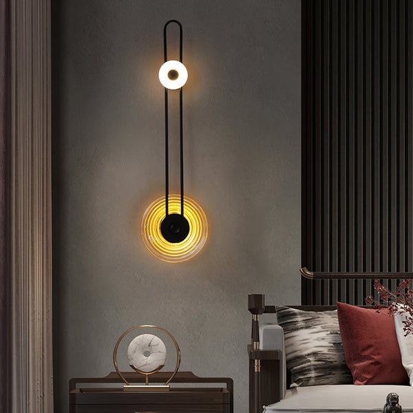 Eiroraria Wall Lamp Sculptural Geometry Alabaster