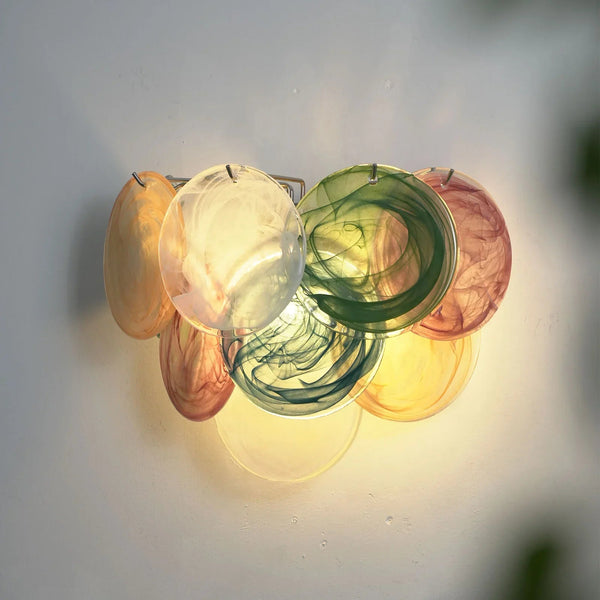Colorful Disc Wall Lamp