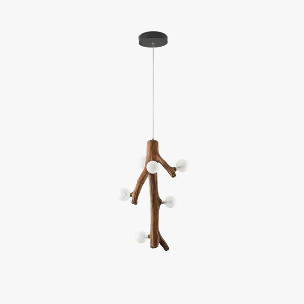 Epoch Nordic LED Chandelier Wood Living Dining Room Bedroom