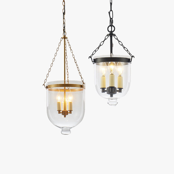 Silva Industrial Candle LED Pendant Light Dining Room
