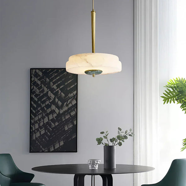 Alabaster Trave Elegant Pendant Lamp