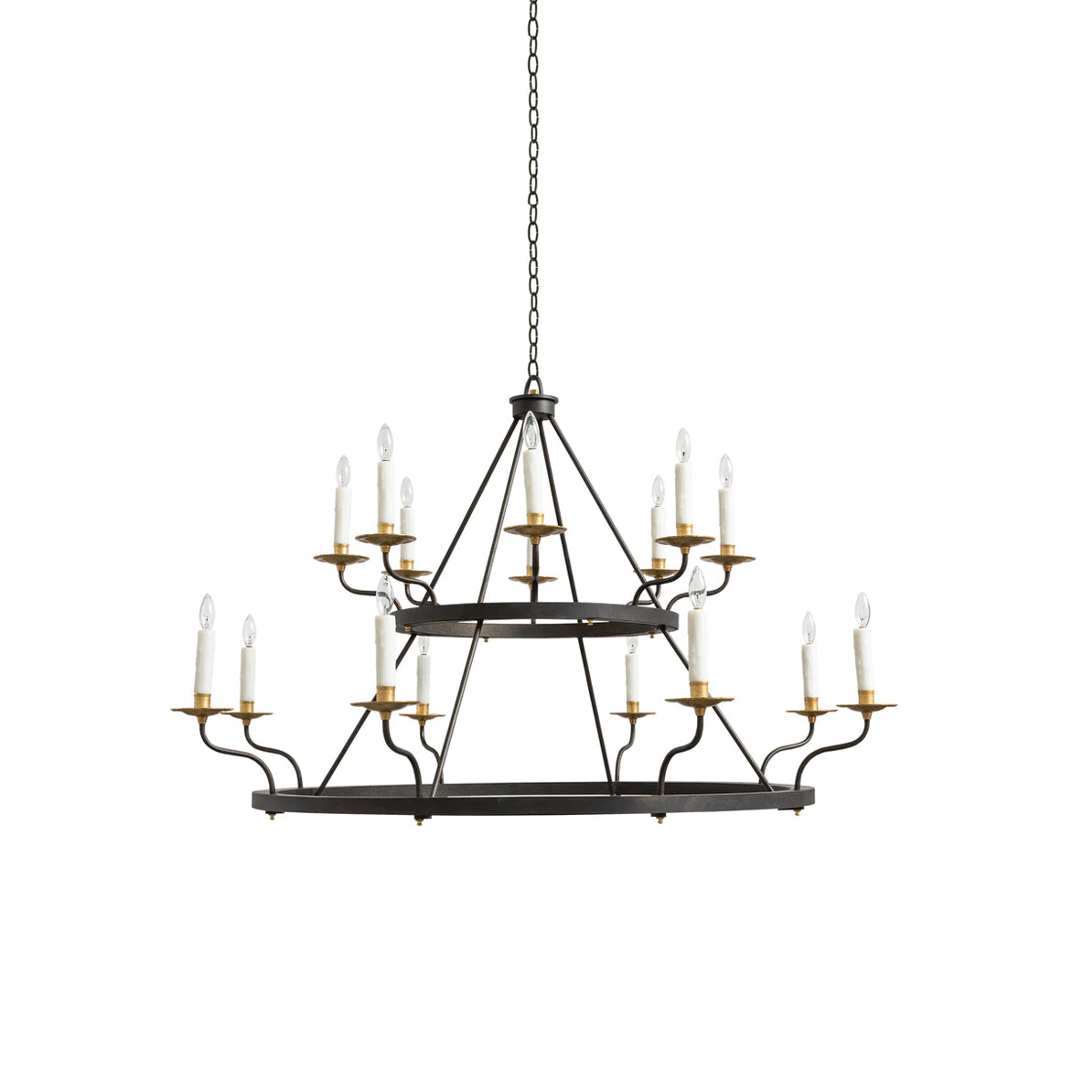 Virinira Vintage Industrial Chandelier