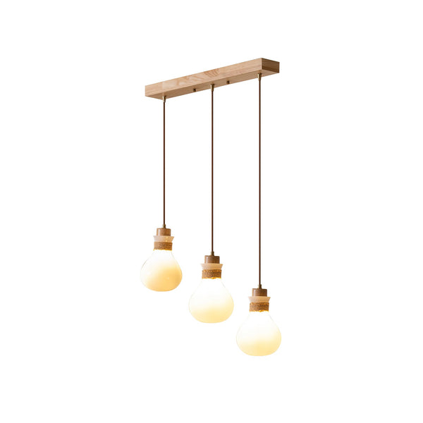 Votheor Unique Rope Glass Pendant Lamp
