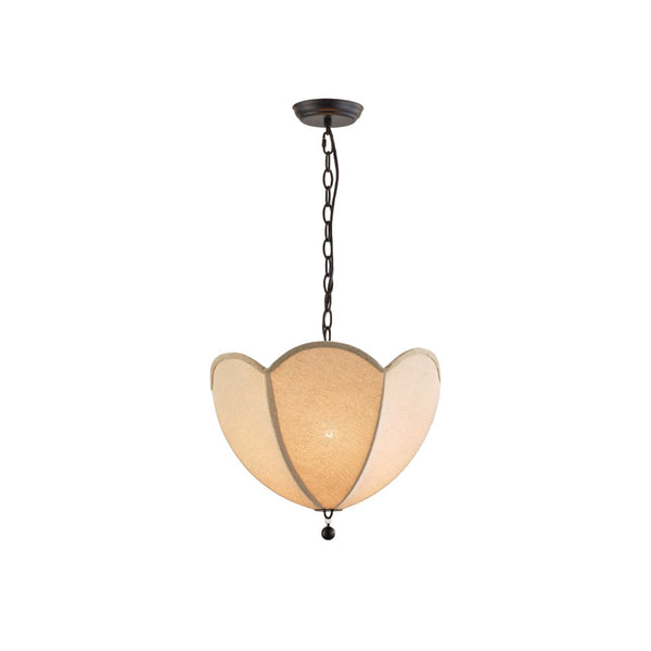 Cimararae Vintage Scoop Fabric Pendant Lamp