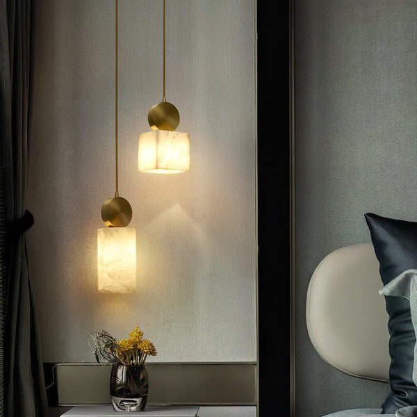Etruscan Marble Pendant Light