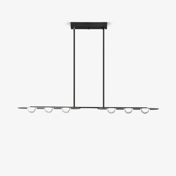 Liorerelle Pendant Lamp Linear Glass Minimalist