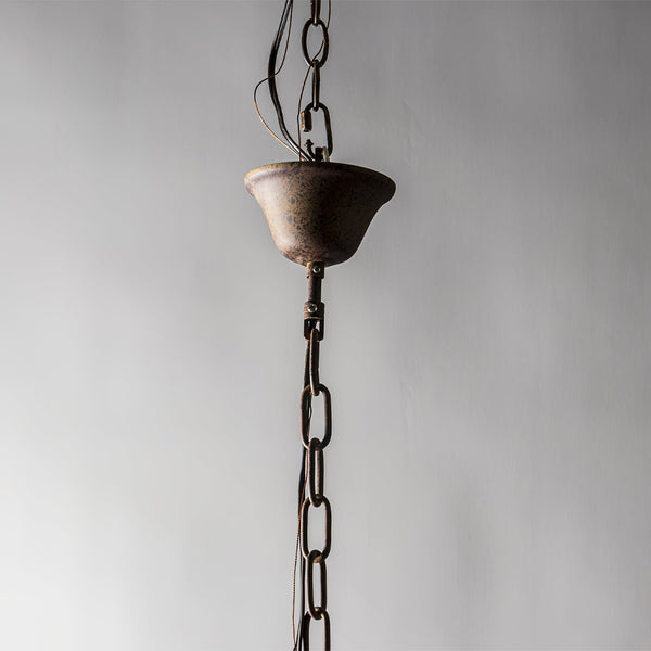 Ozorel Vintage Industrial Wood Pendant Lamp