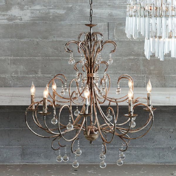Ermira Postmodern Luxury Glass Crystal Chandelier