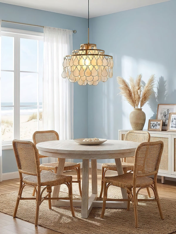 Teardrops Shell Chandelier