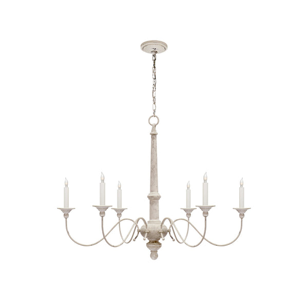 Zoliria Postmodern Luxury Old White Chandelier