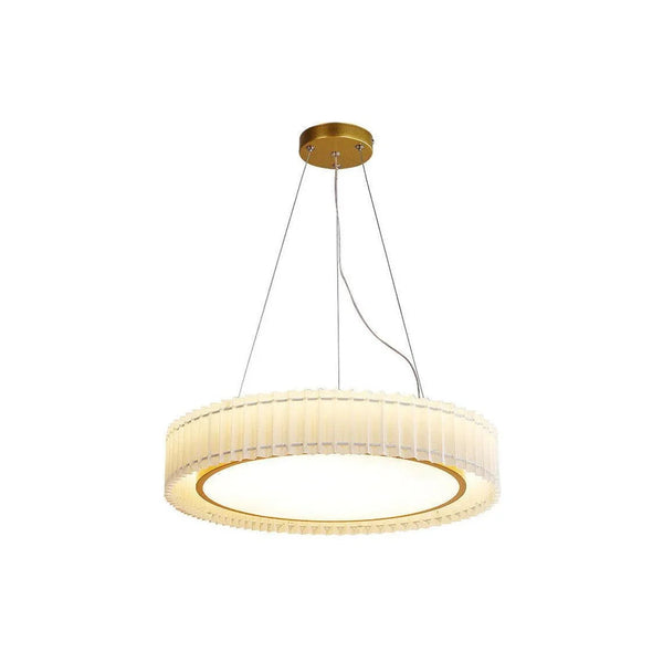 Round Pleated Pendant Lamp