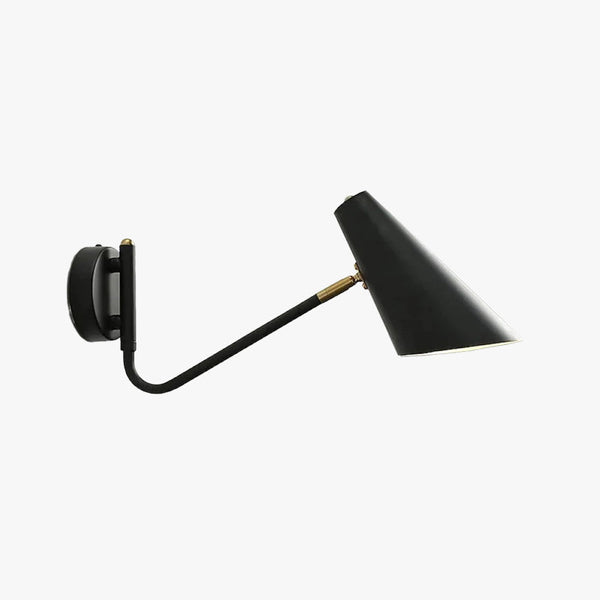 Modern Wall Mounted Reading Light Metal with Adjustable Arm for Bedside
