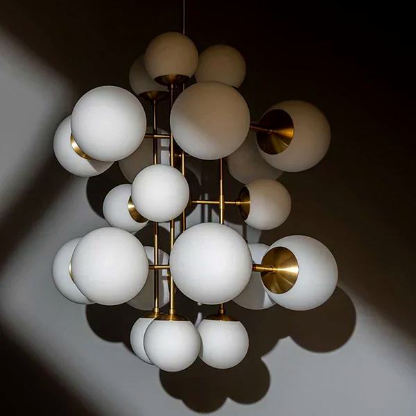 The Aventino Globe Cascade | Alabaster or Glass | CLAVE19